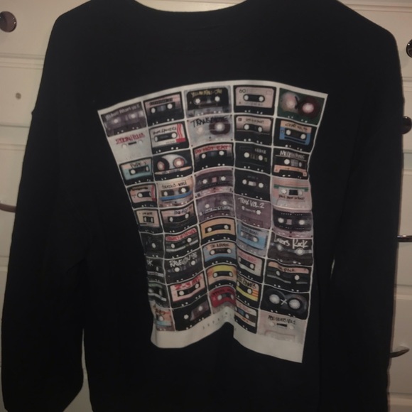 SUPREME BEING CASSETTE CREWNECK - Picture 1 of 2